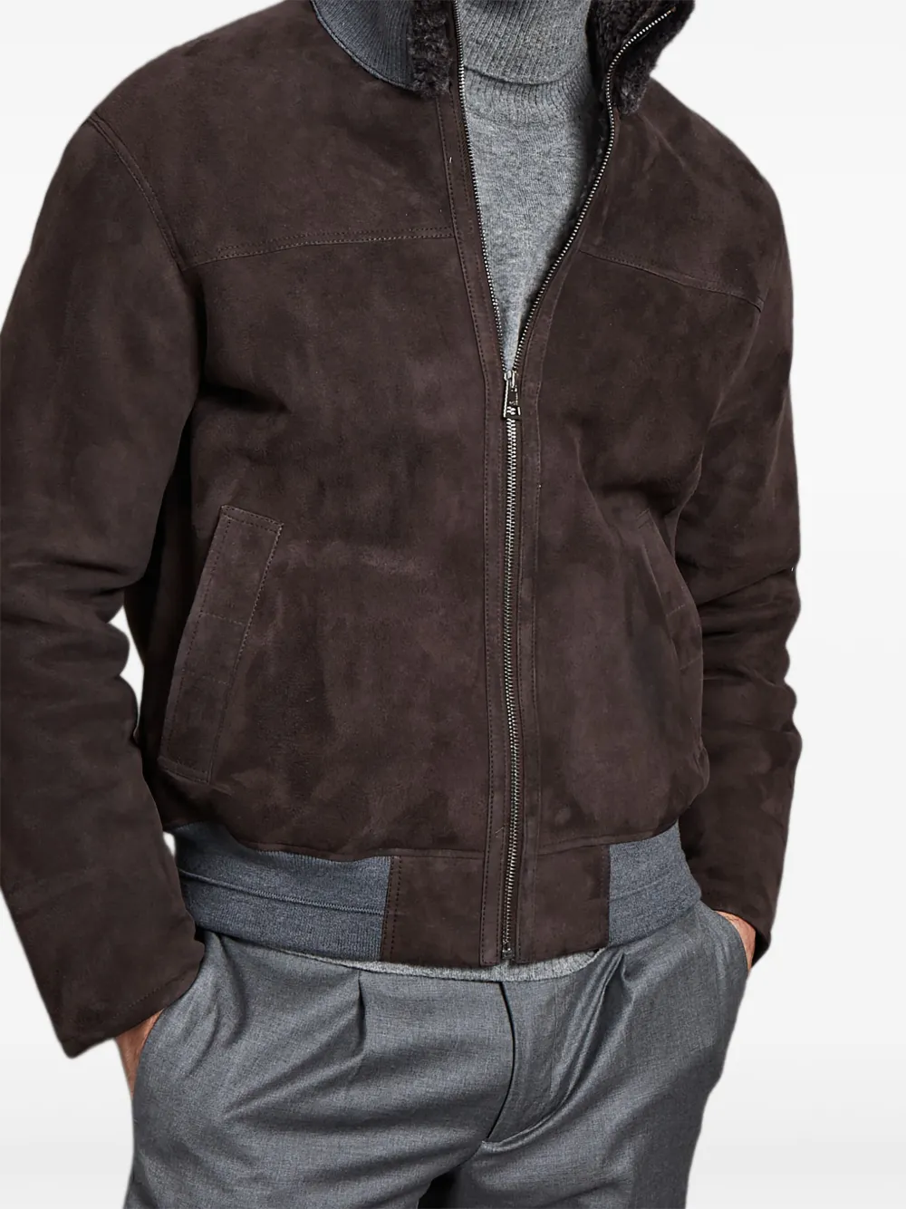 Manzoni 24 zip jacket | Leather Coats | Image 2