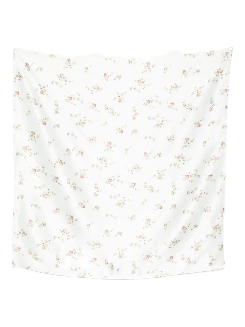 Magda Butrym Floral Print Scarf In White