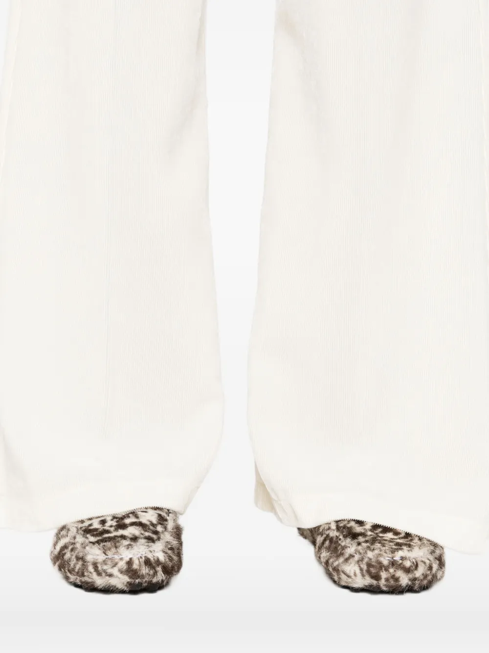 Forte Forte Wide-leg Trousers In Gray