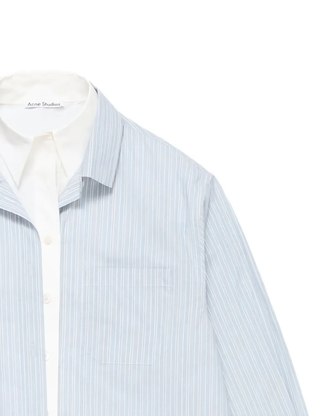 Acne Studios striped shirt - Blauw