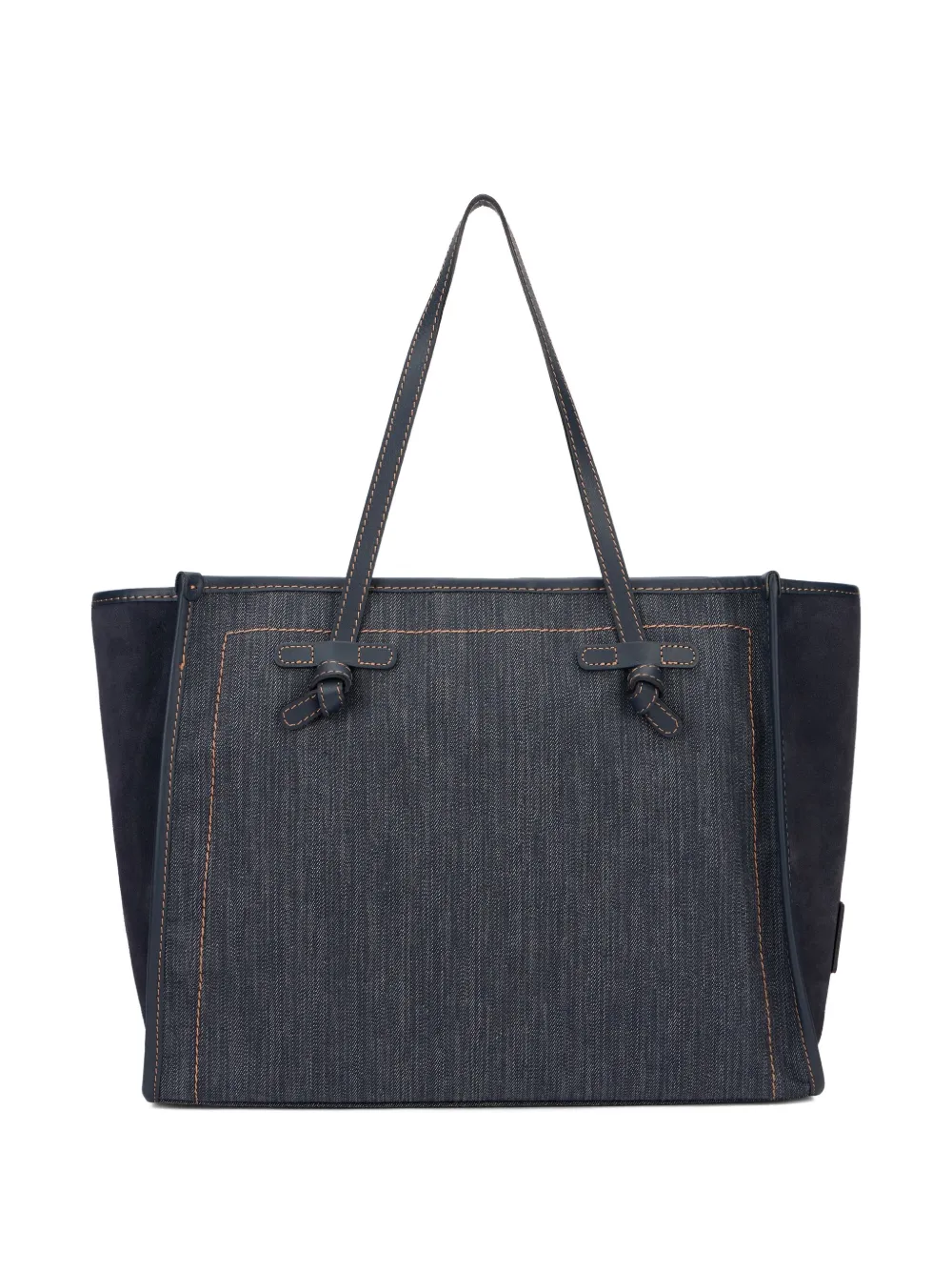 GIANNI CHIARINI Marcella denim tote bag Blauw
