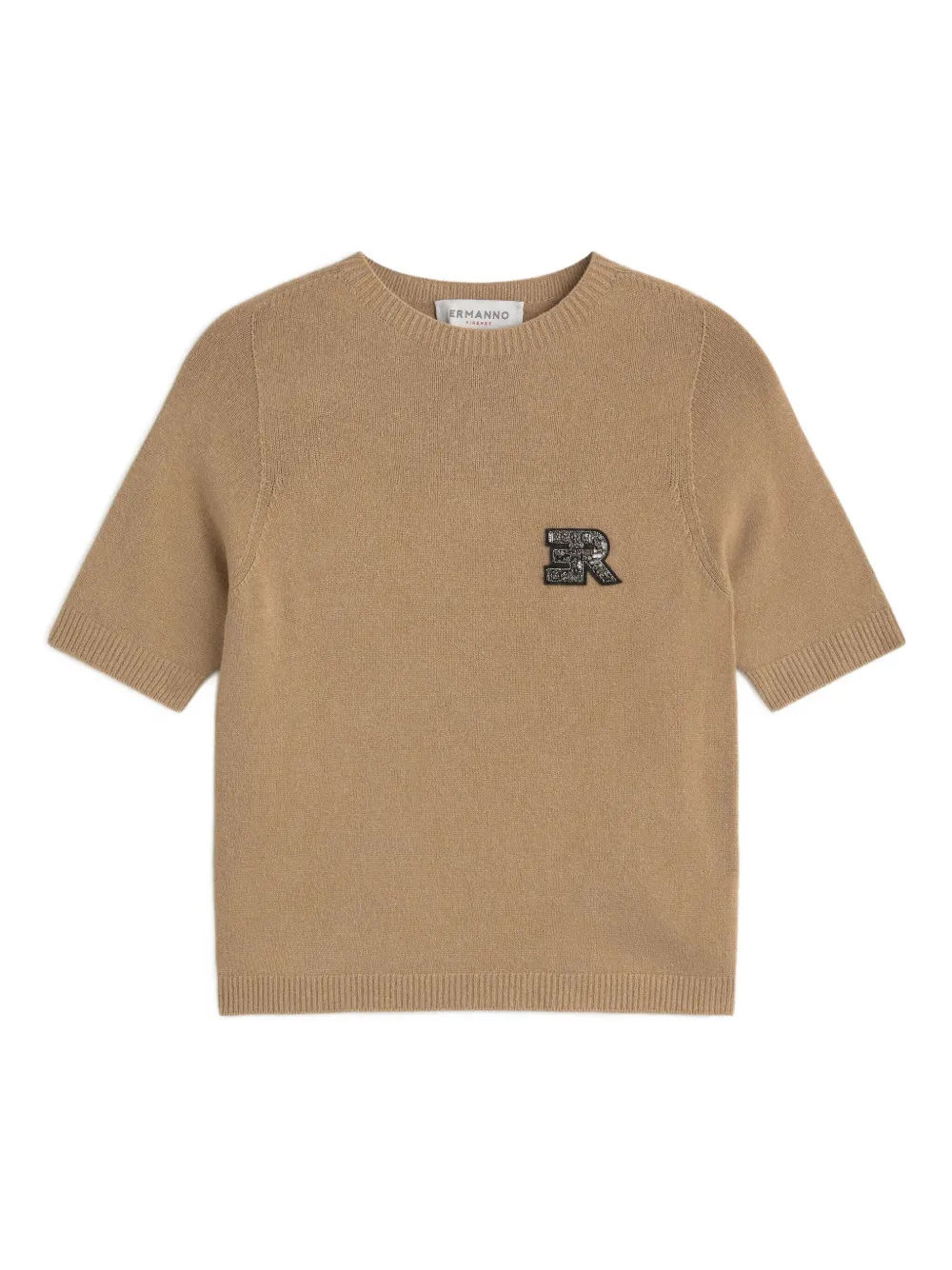 Ermanno Firenze Sequin-embellishment T-shirt In Multi