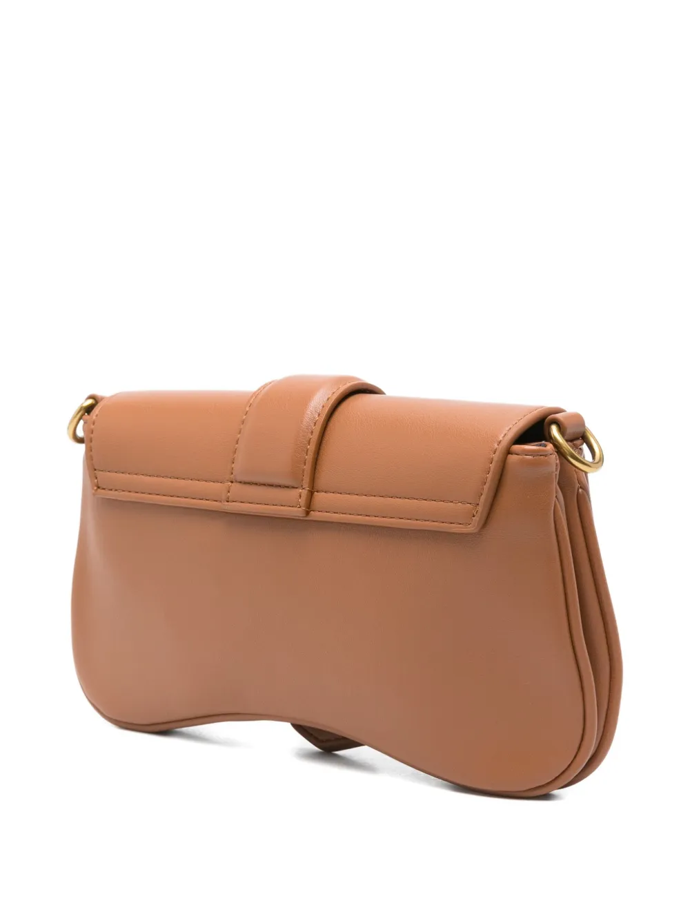 Just Cavalli Schoudertas met slangengesp Bruin