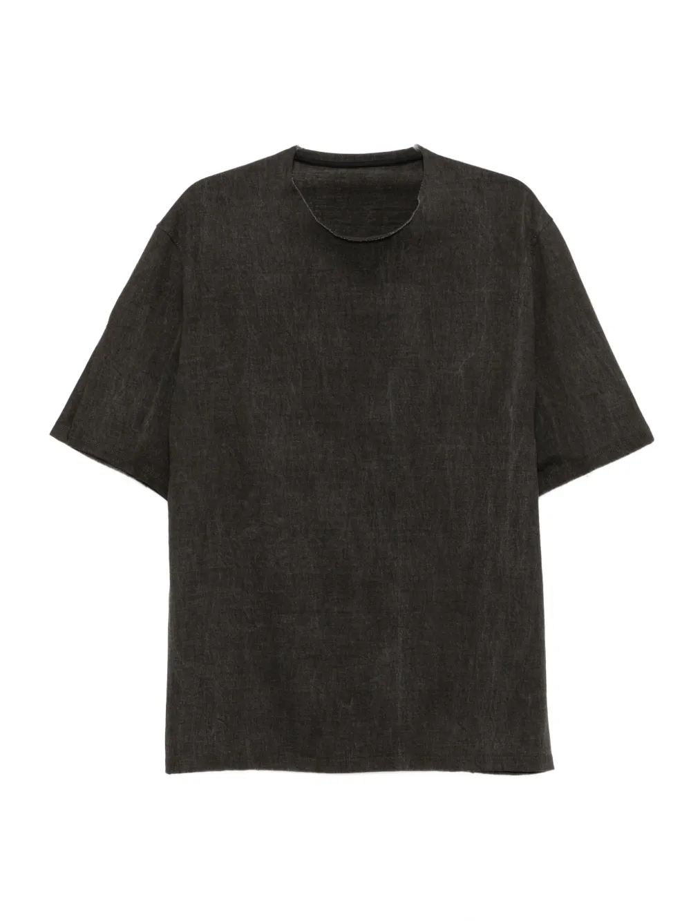 Devoa panelled cotton T-shirt | Grey | Image 1
