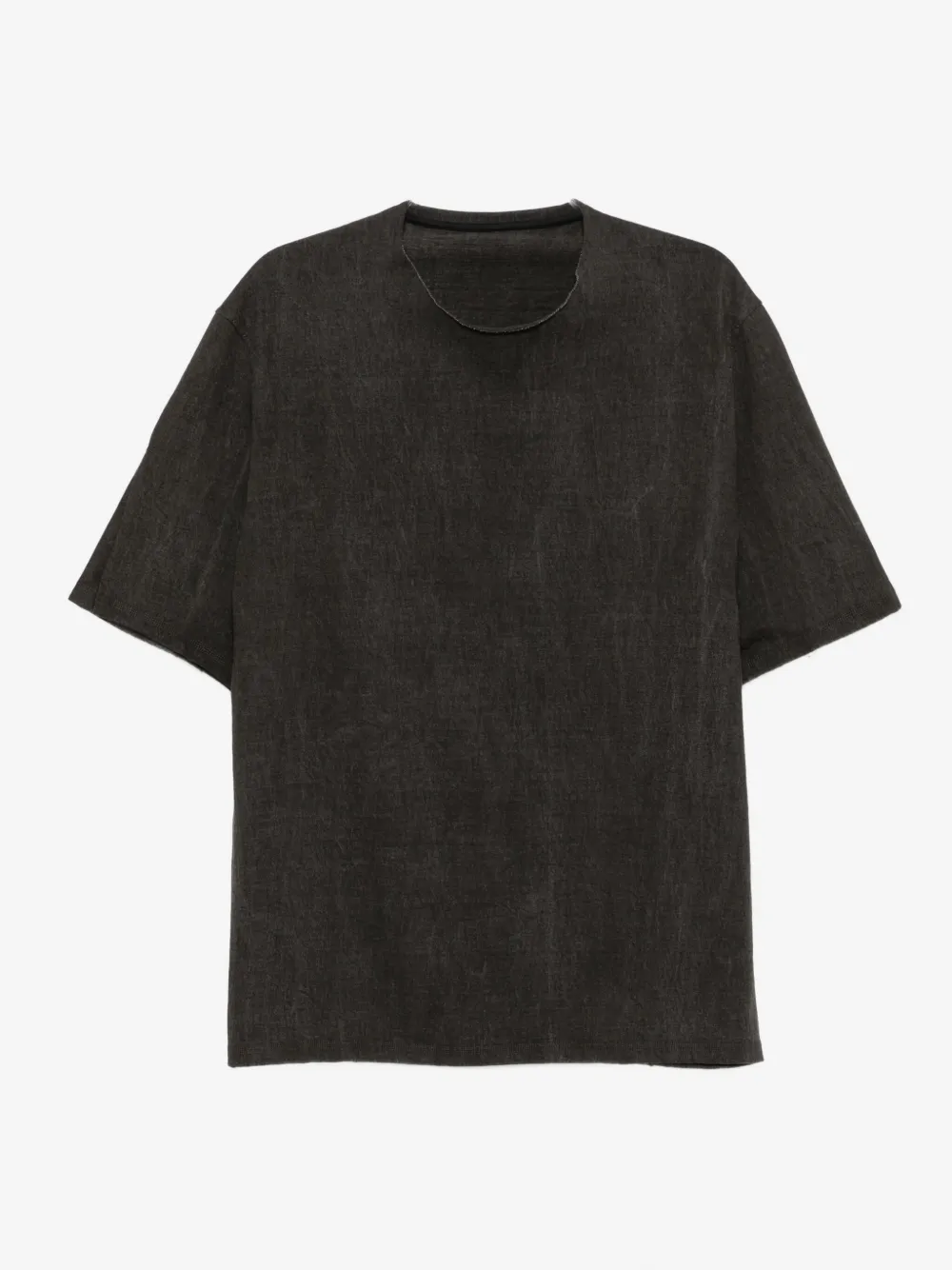 Devoa panelled cotton T-shirt | Grey | Image 1