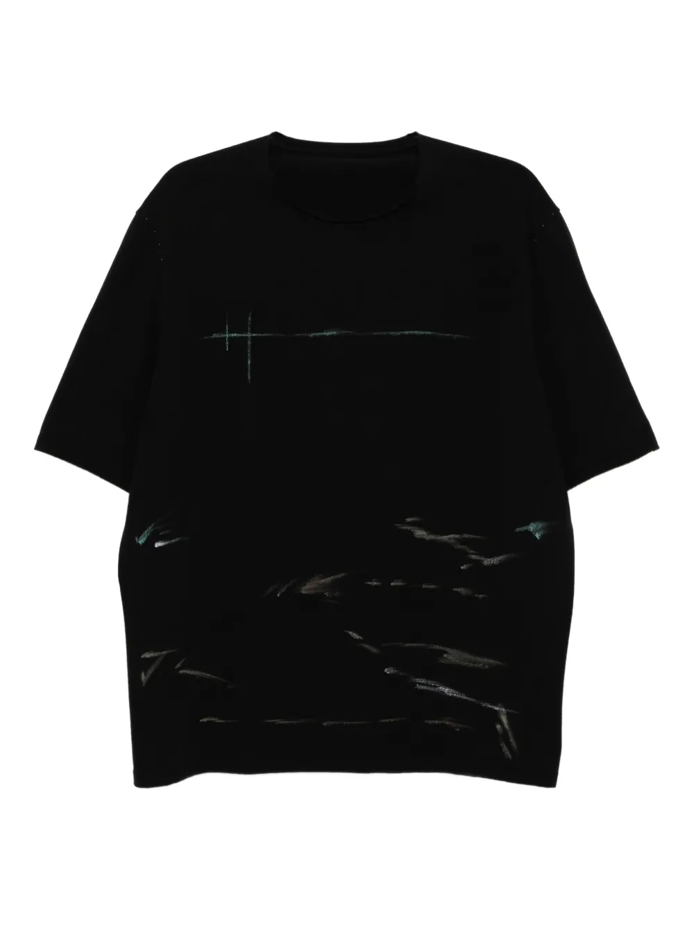 Devoa printed T-shirt | Black | Image 1