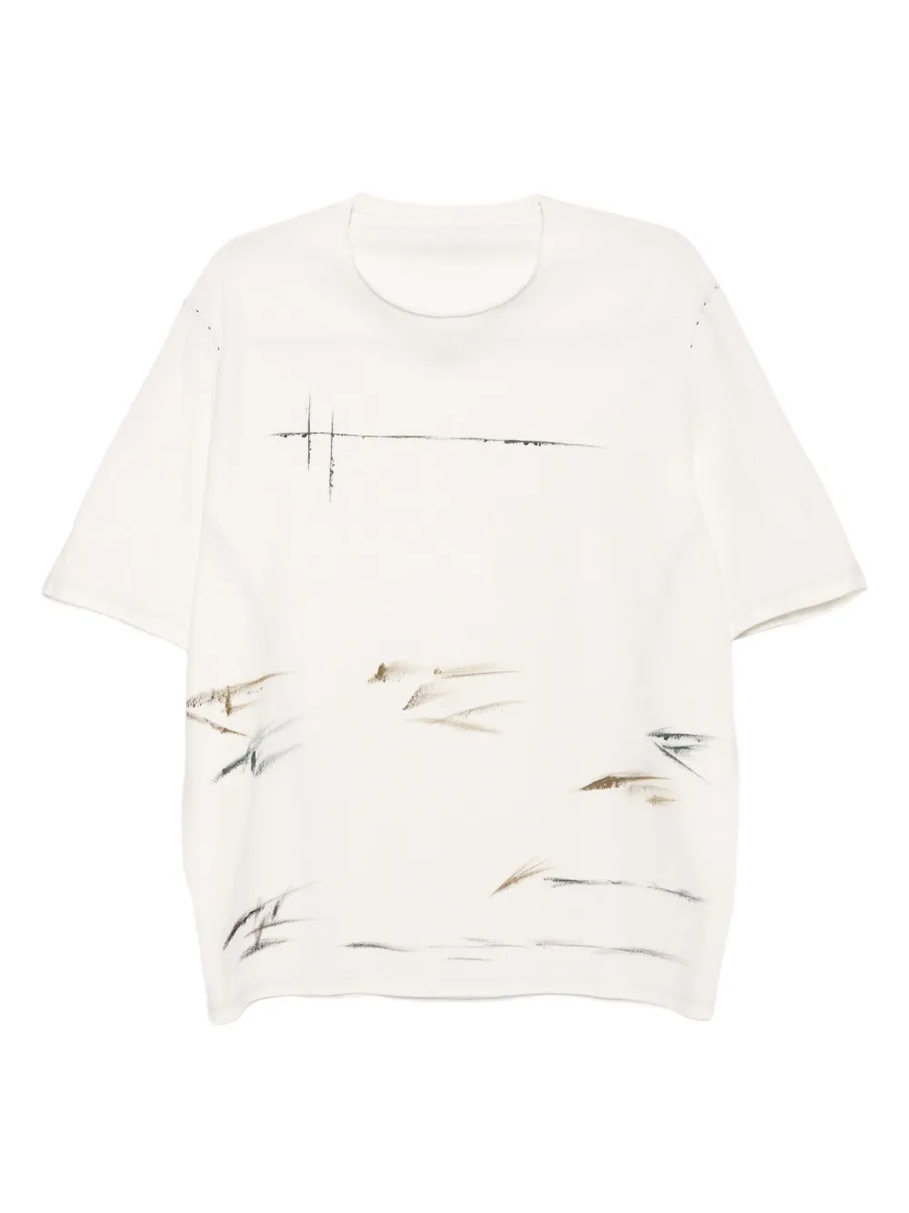 Devoa printed T-shirt | White | Image 1