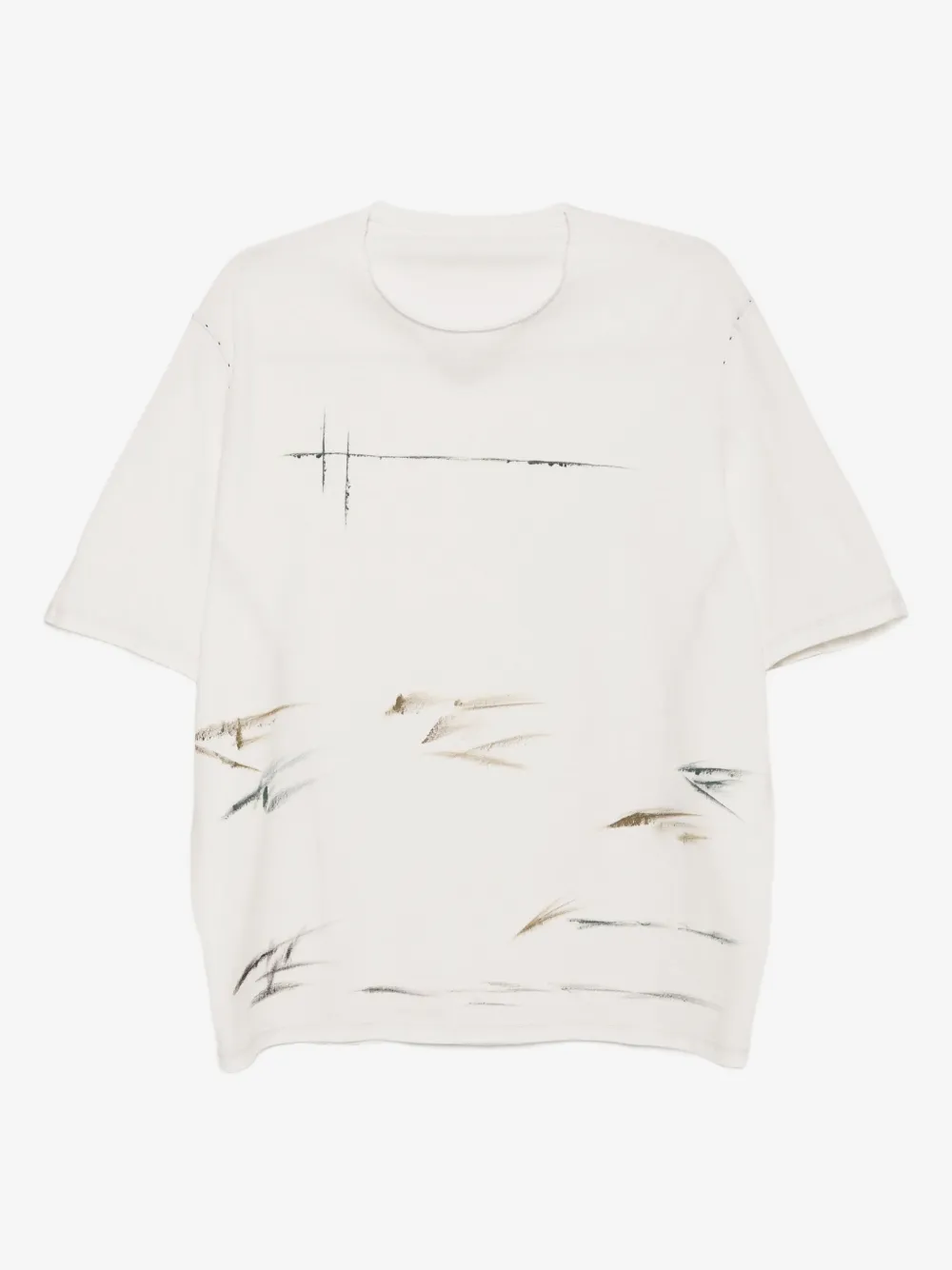 Devoa printed T-shirt | White | Image 1