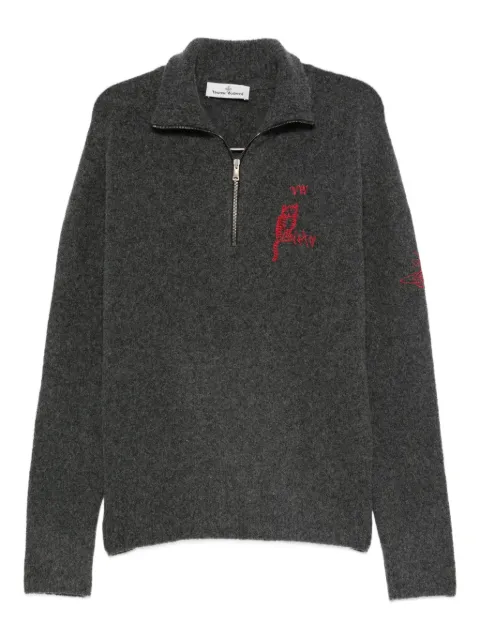 Vivienne Westwood embroidered-logo sweater