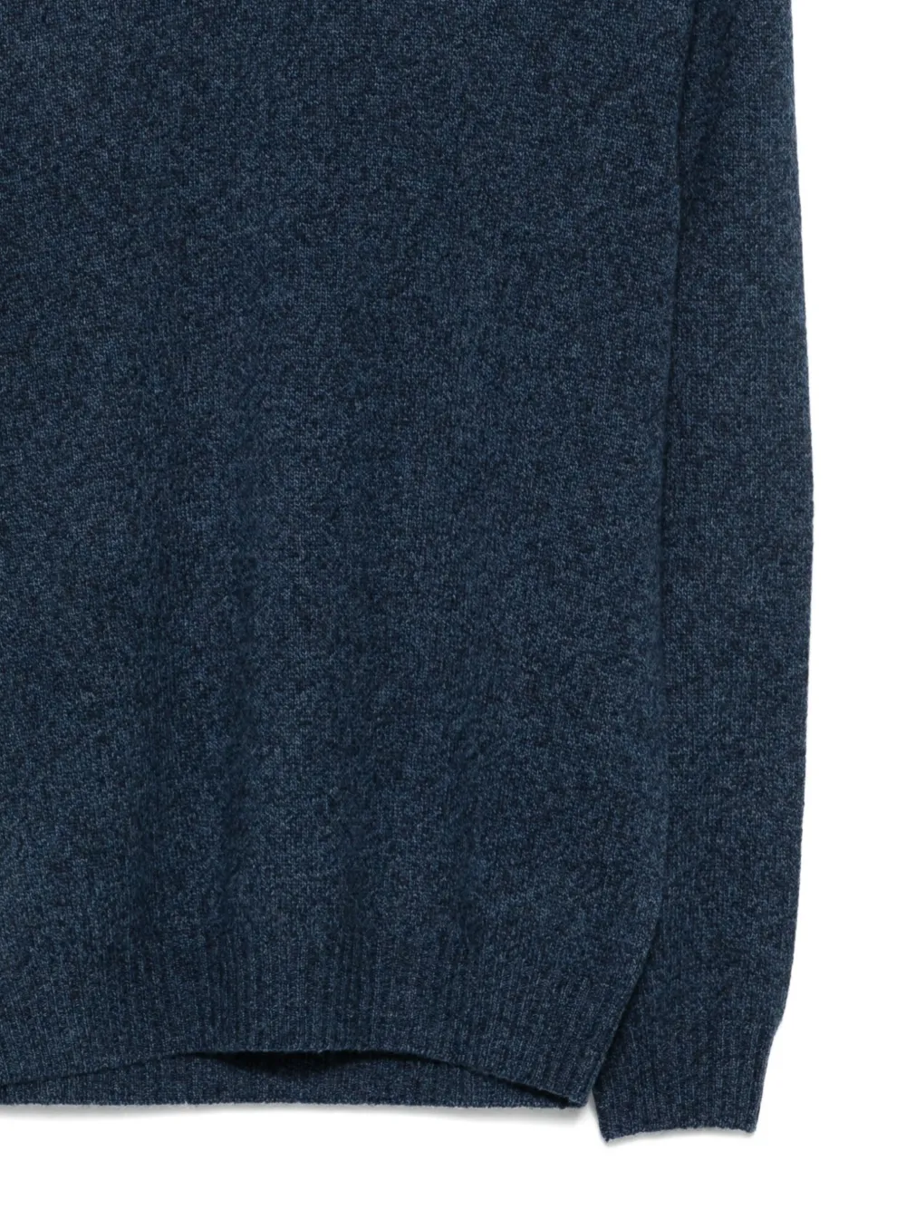 Boglioli Mock-neck Sweater In Blue