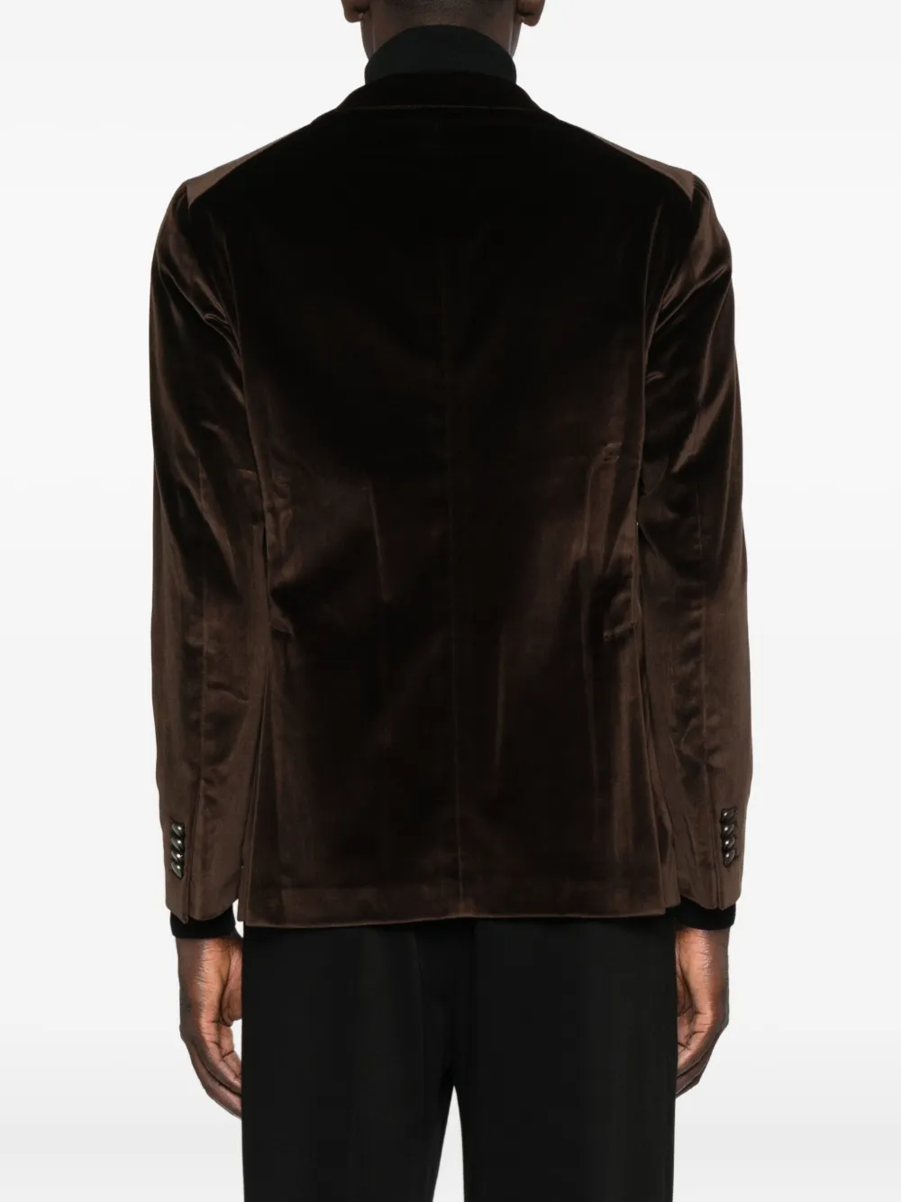 Tagliatore Patch-pocket Blazer In Brown