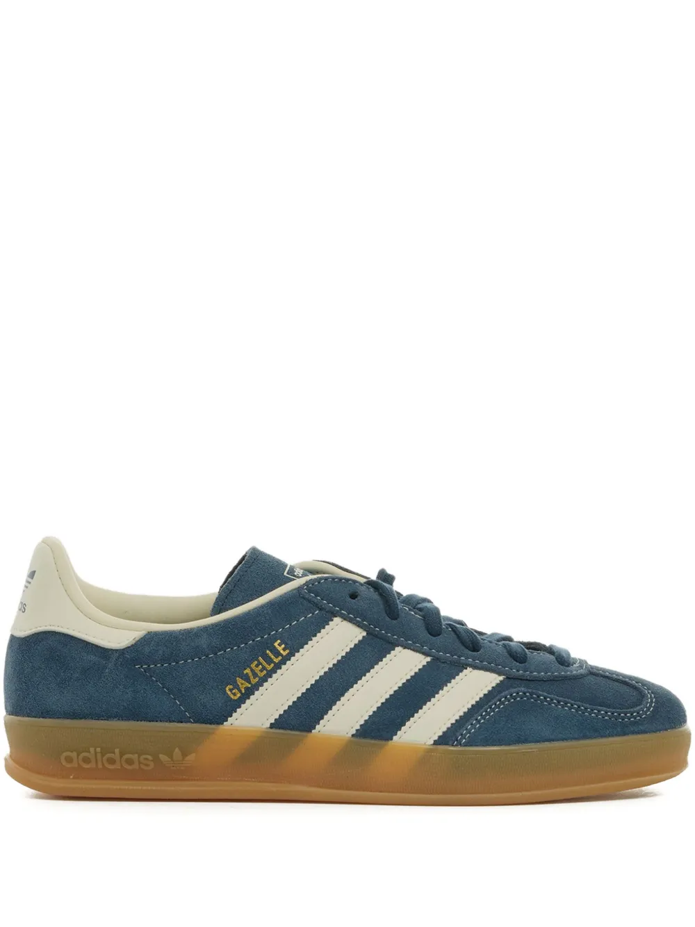 Adidas Gazelle Indoor three-stripe sneakers Blue