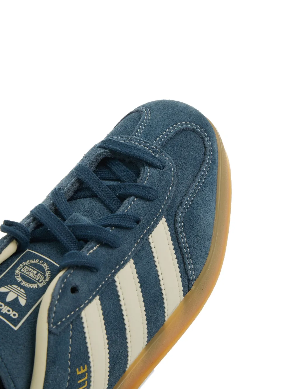 adidas Gazelle Indoor three-stripe sneakers Blue
