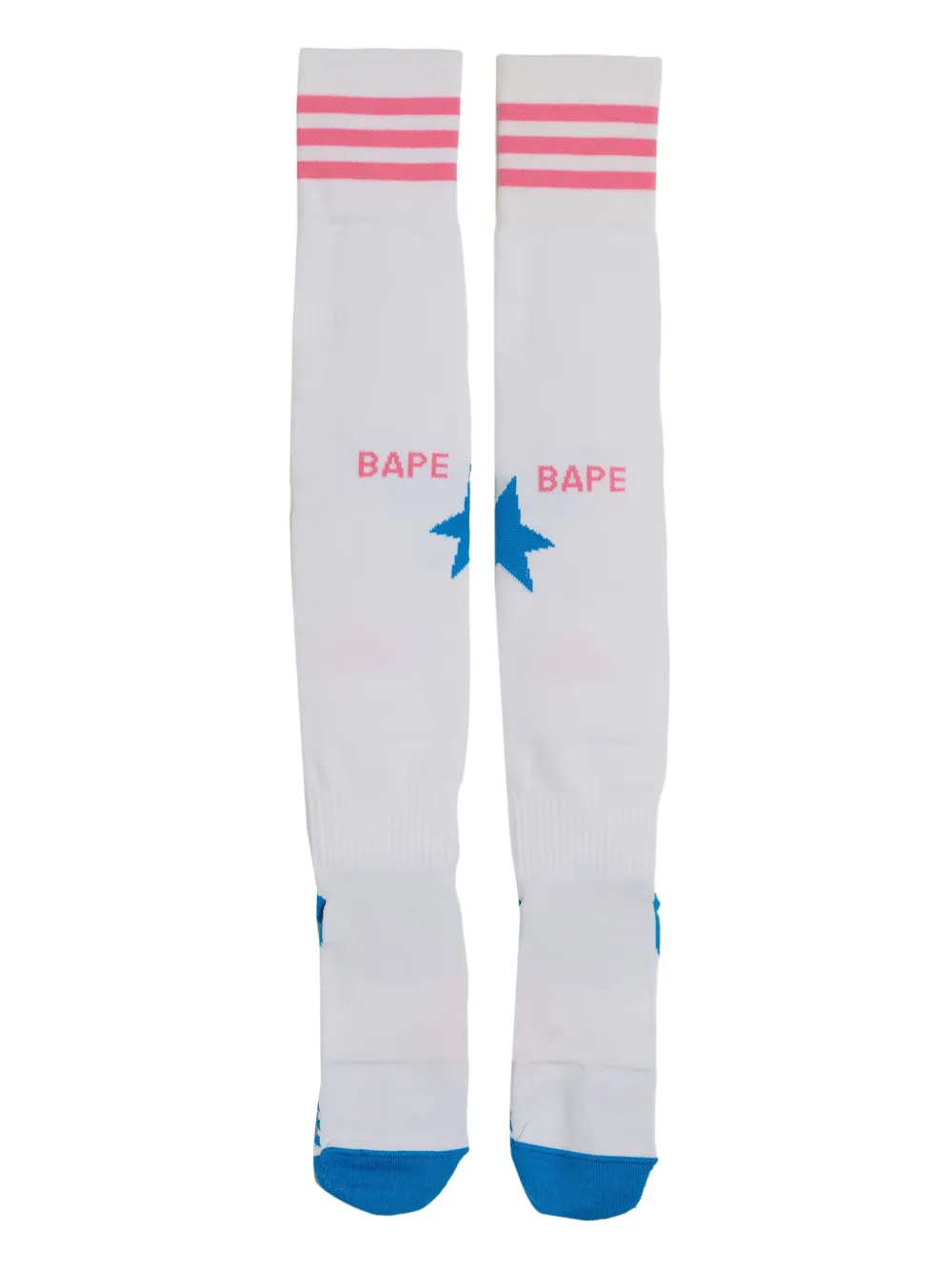Adidas Originals Bape Football Socks In White
