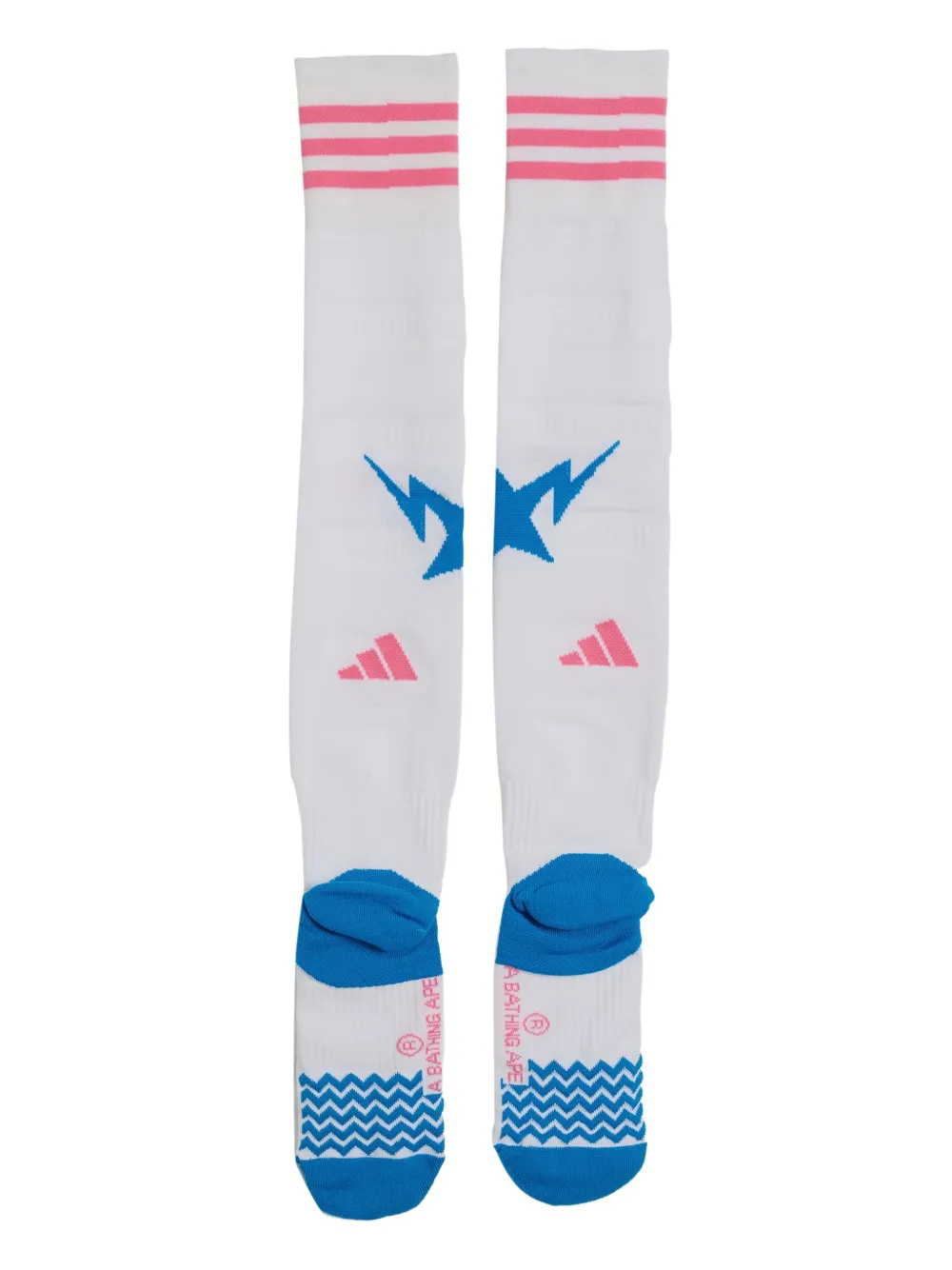 Adidas Originals Bape Football Socks In White