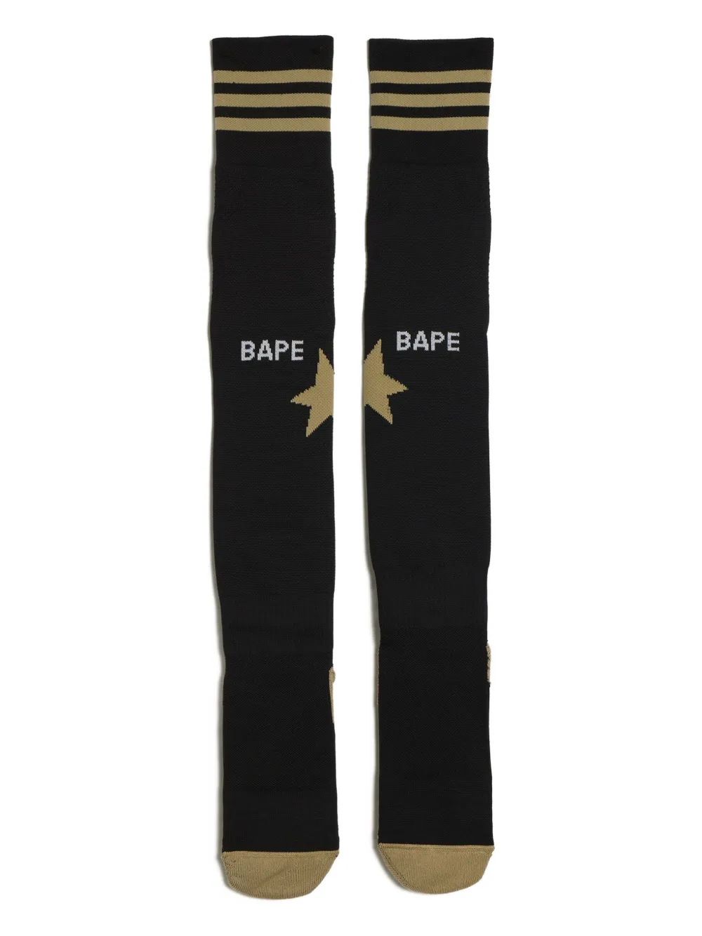Adidas Originals Bape Footballl Socks In Black