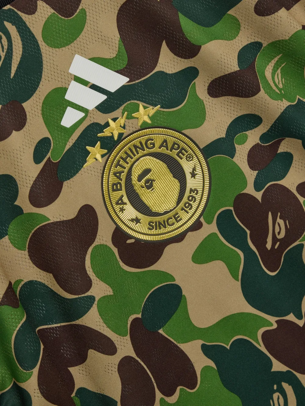 adidas T-shirt met camouflageprint Groen