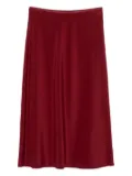 Max Mara A-line skirt - Red