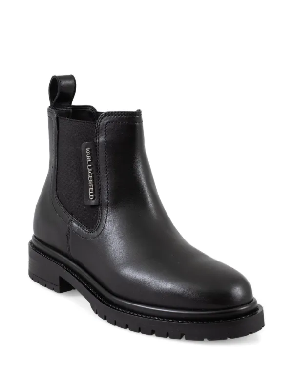 Karl Lagerfeld Chelsea Boots Karl Lagerfeld - Leather Chelsea boots main image 4
