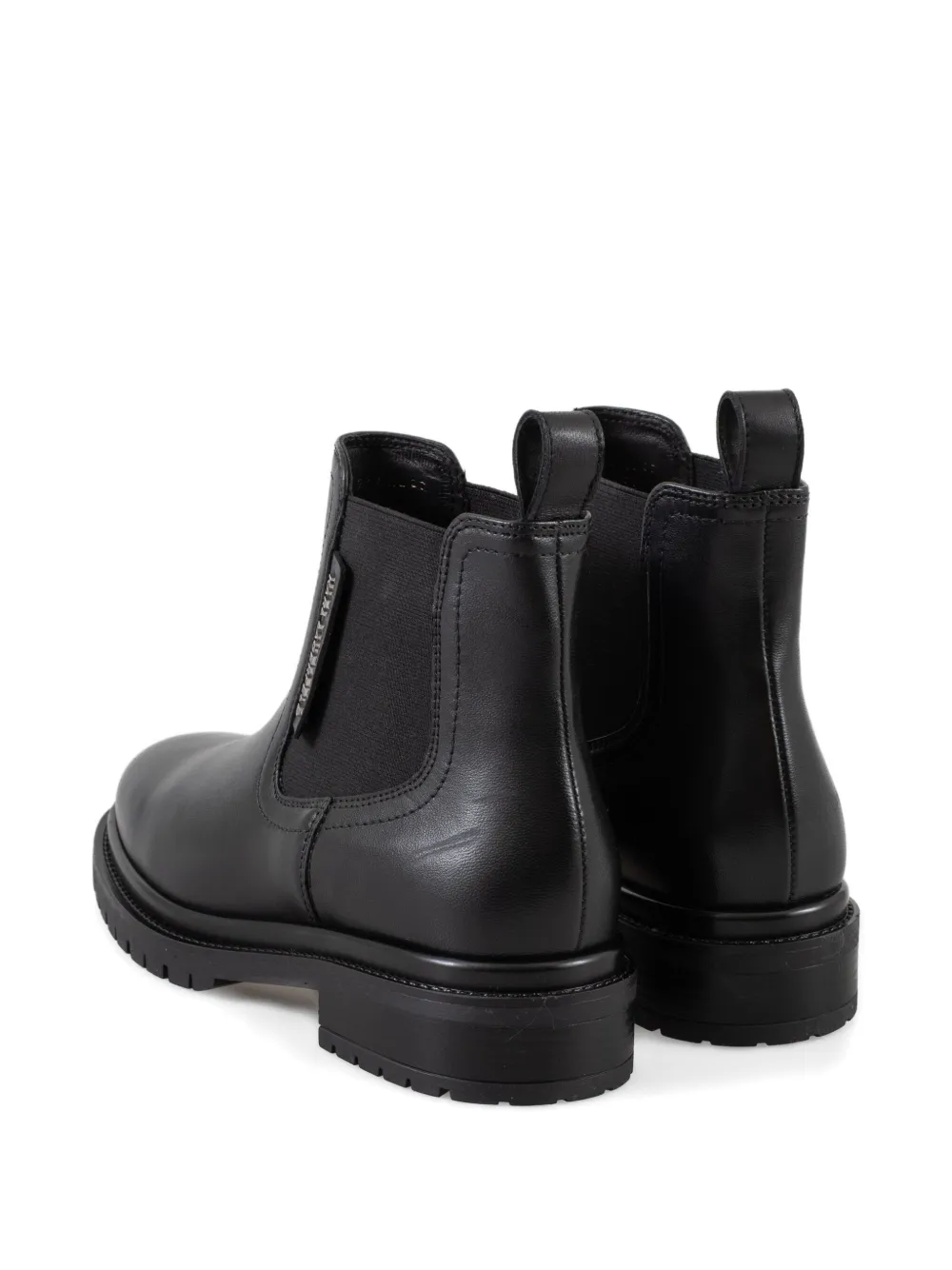 Karl Lagerfeld elastic-panel chelsea boots Black