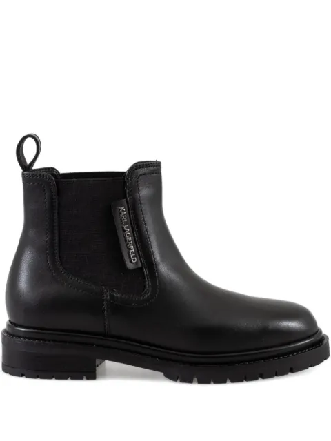 Karl Lagerfeld elastic-panel chelsea boots