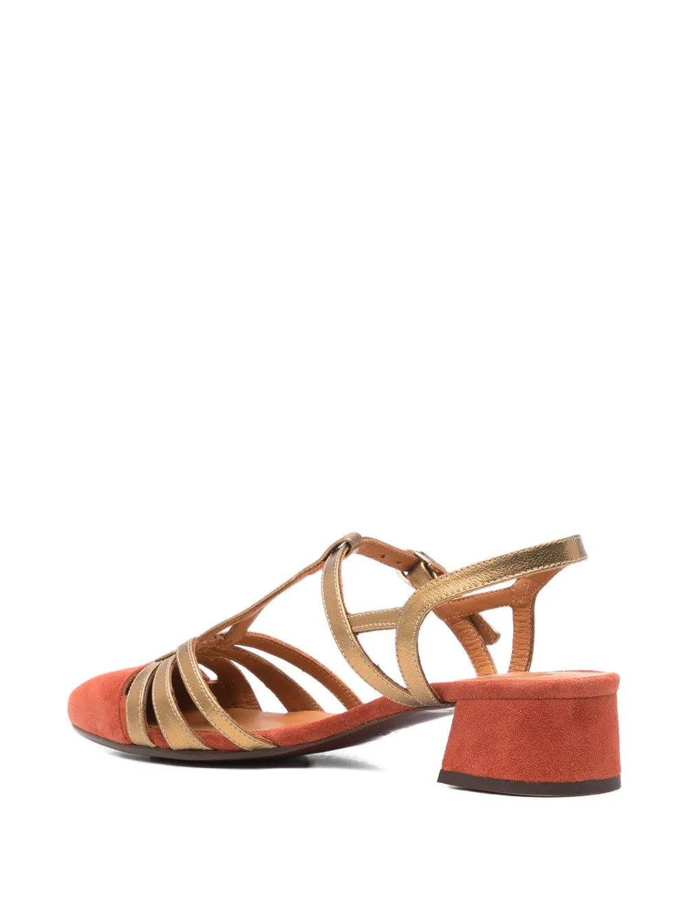Chie Mihara 40mm T-bar heeled pumps Orange