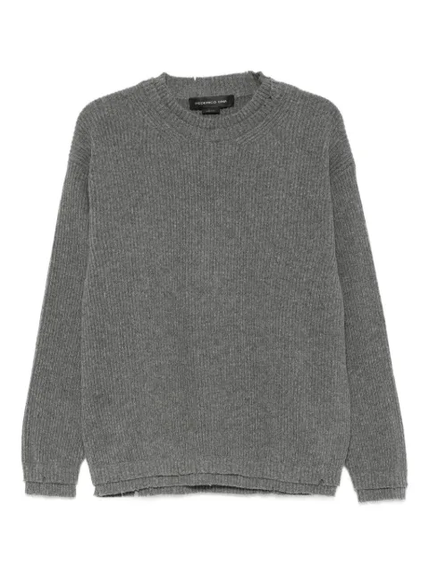 FEDERICO CINA ribbed wool sweater