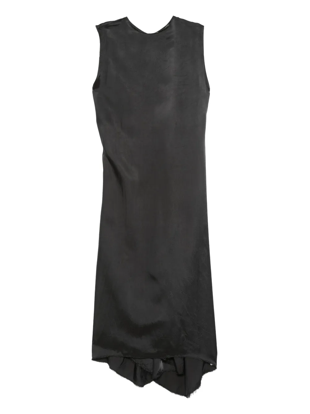 FEDERICO CINA sleeveless asymmetric dress | Grey | Image 1