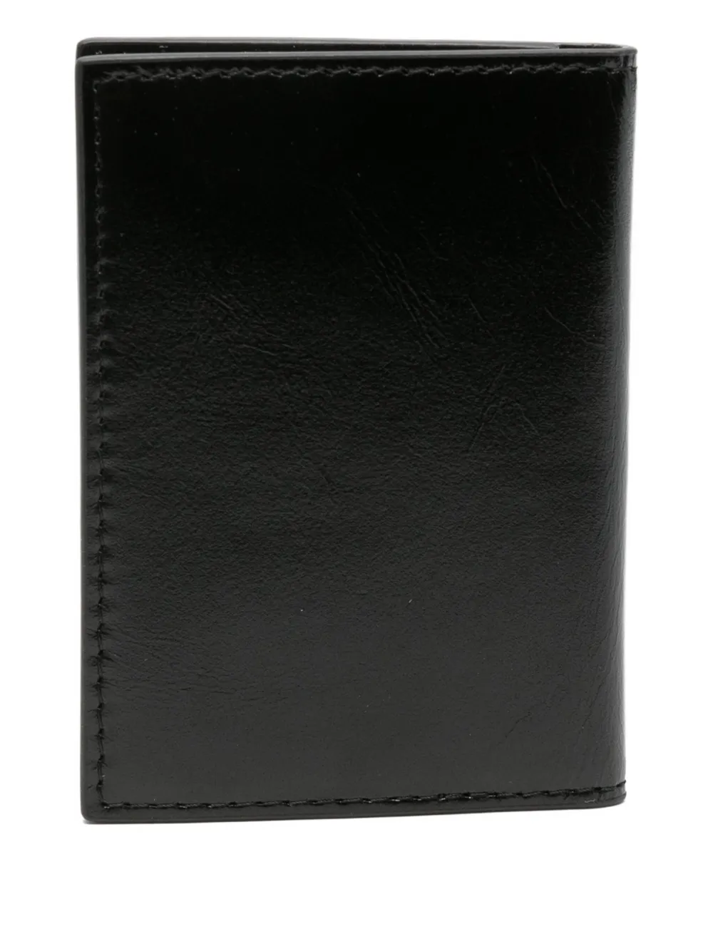 Vivienne Westwood Orb-plaque leather wallet Zwart