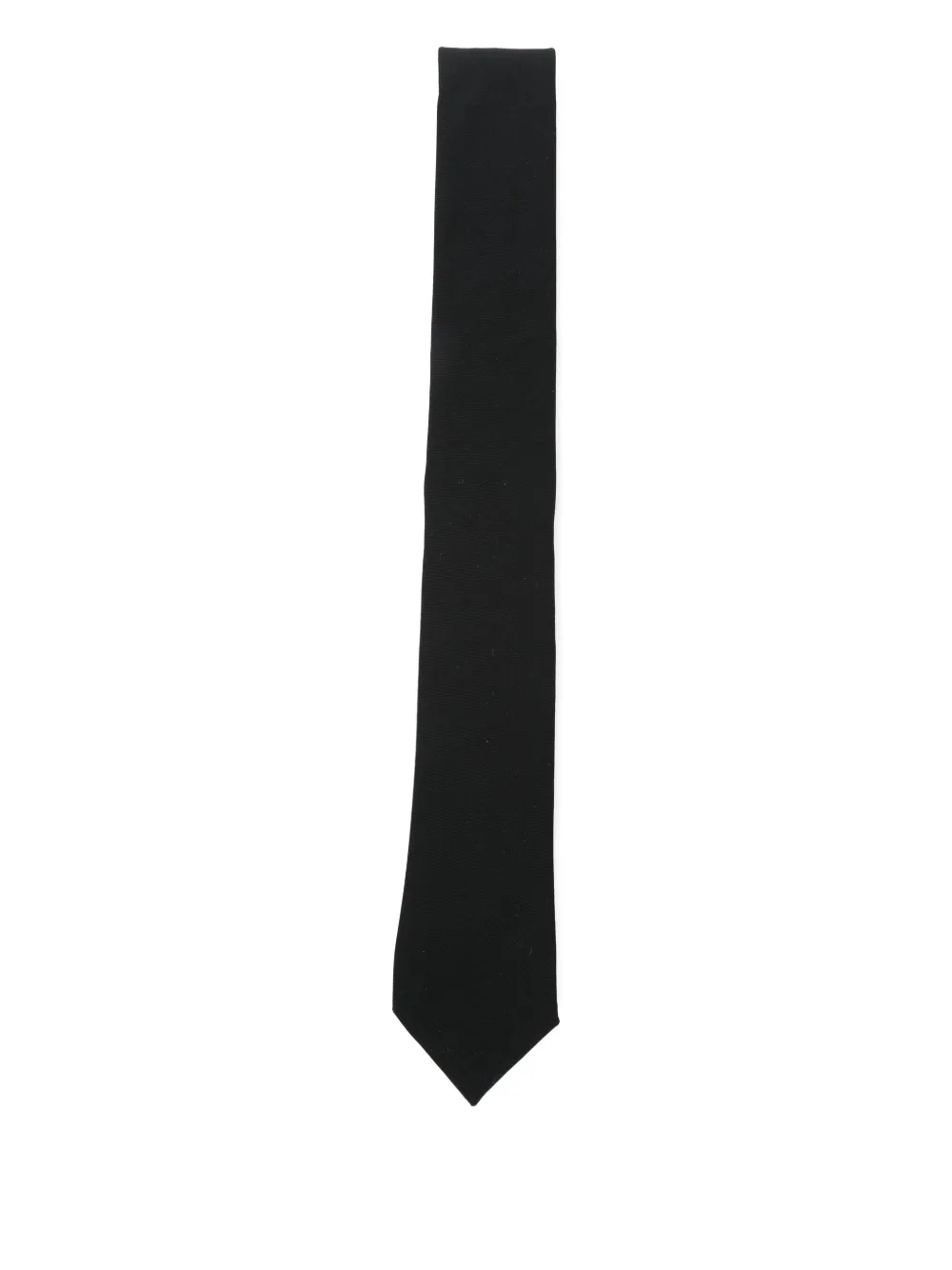 Lardini wool tie Zwart
