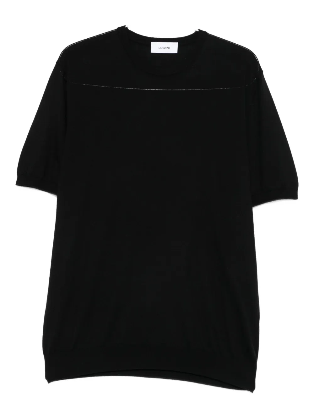 Lardini short-sleeve T-shirt Zwart