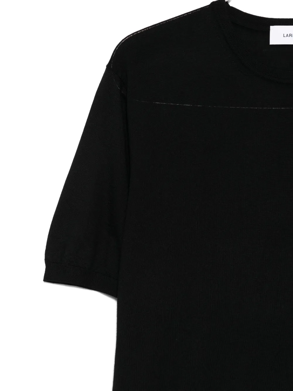 Lardini short-sleeve T-shirt Zwart