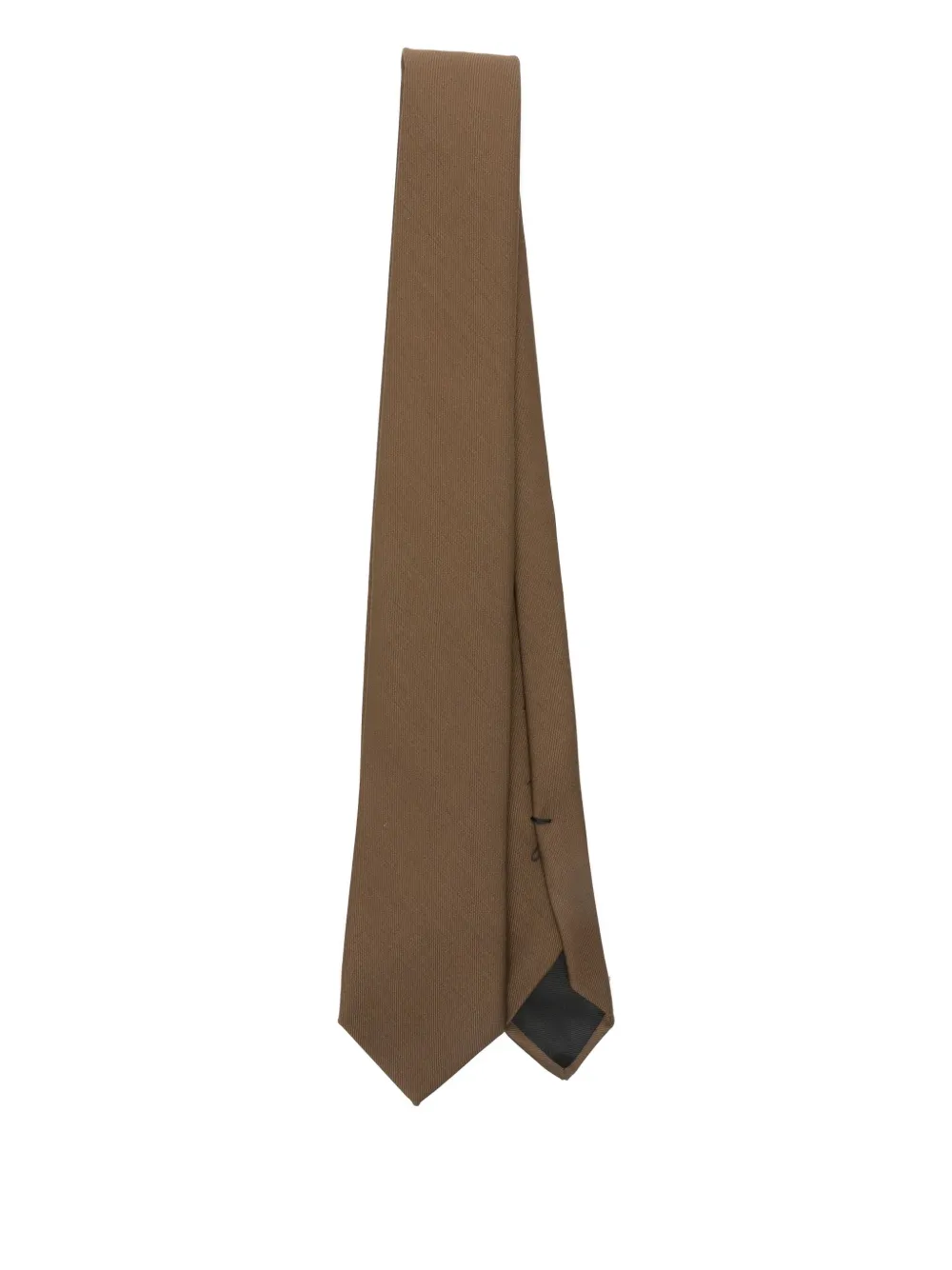 Lardini Wollen stropdas Bruin