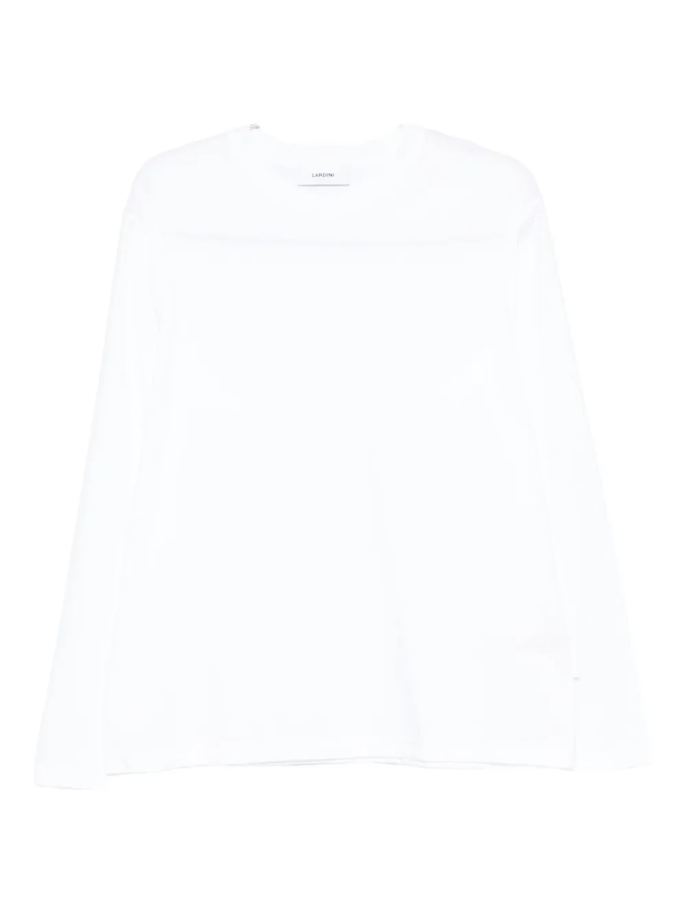 Lardini Long-sleeve Cotton T-shirt In White
