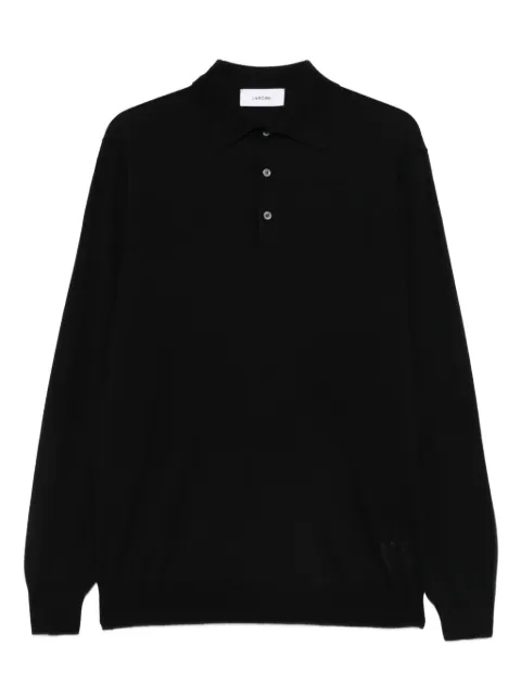 Lardini long-sleeve polo shirt