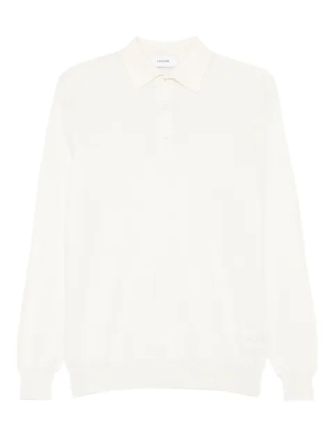 Lardini long-sleeve polo shirt