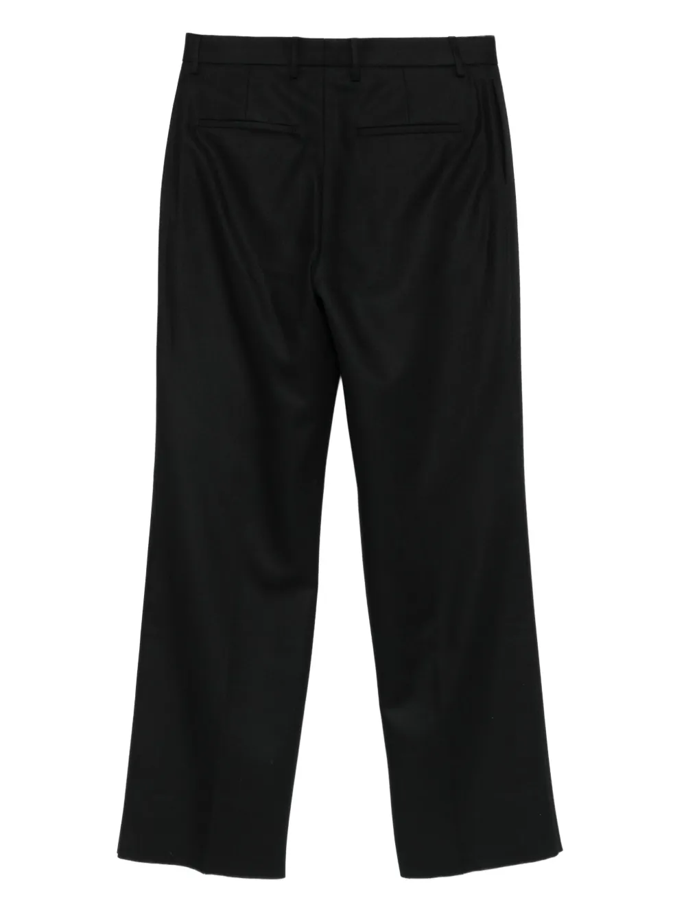 Lardini pleat-detail trousers - Zwart