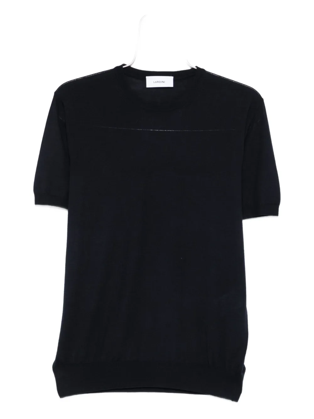 Lardini Gebreid T-shirt Blauw