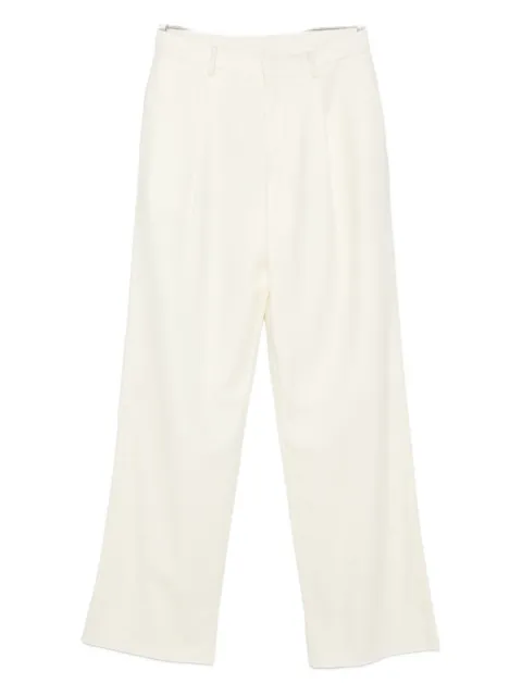 Lardini pleated wool trousers