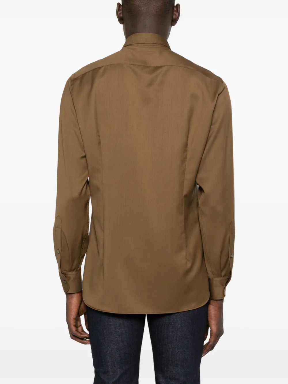 Lardini Button-up overhemd Bruin