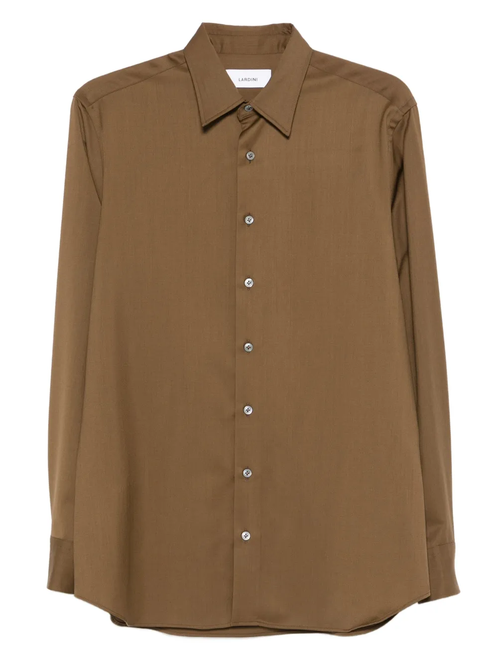 Lardini Button-up overhemd Bruin