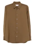 Lardini long-sleeve button-up shirt - Brown