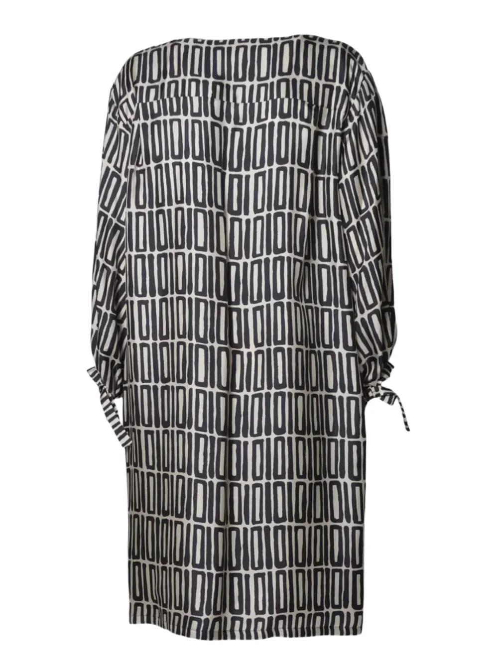 'S Max Mara geometric-print tie-cuff dress | Day Dresses | Image 2