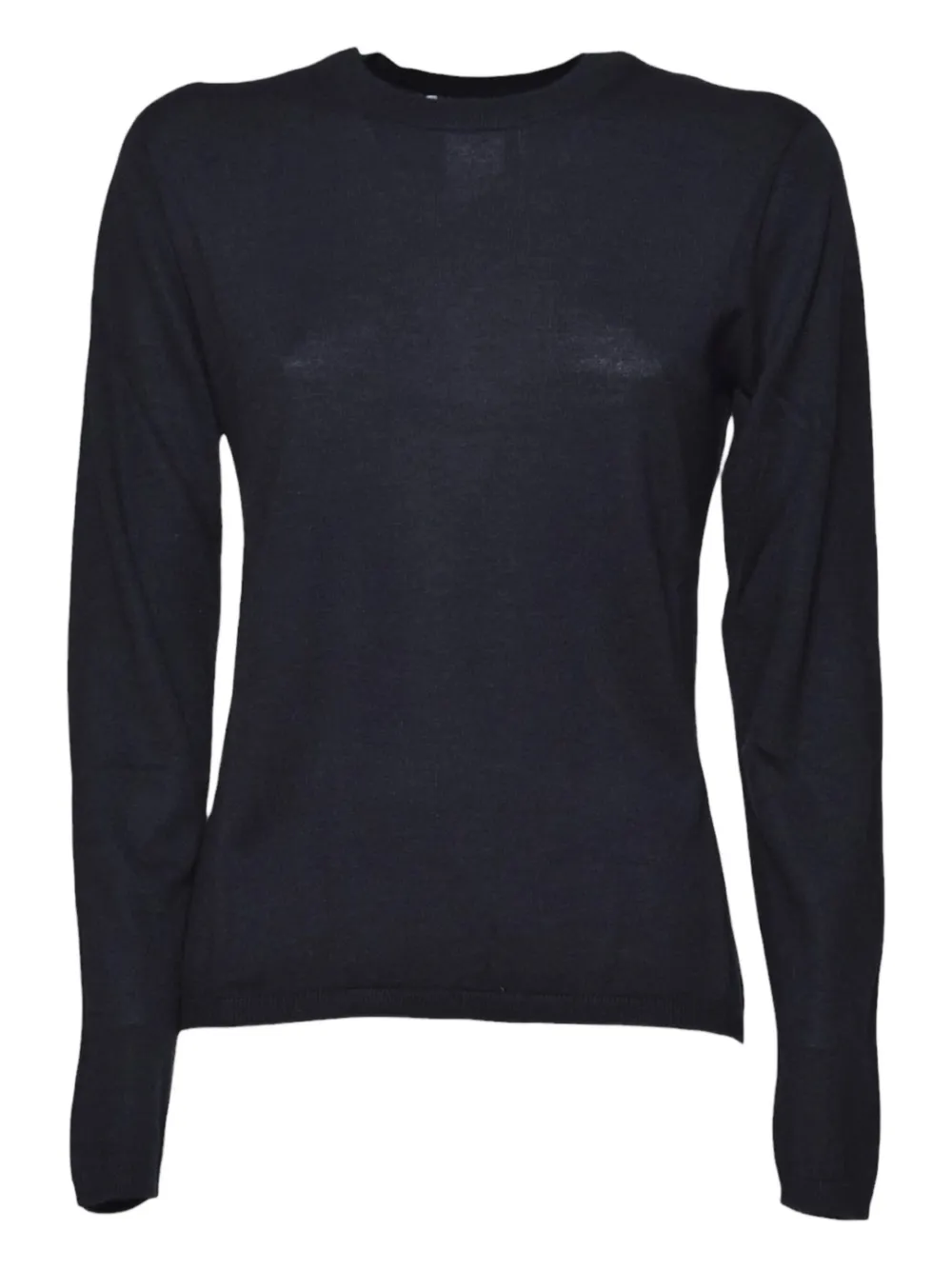 Max Mara long-sleeved crew-neck T-shirt - ブルー Max Mara long-sleeved crew-neck T-shirt - ブルー