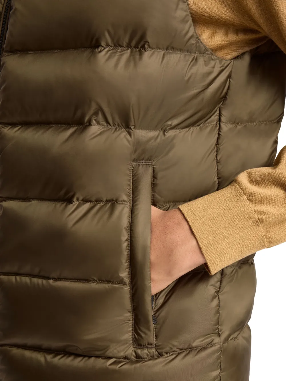 Fusalp Gorvone quilted gilet Groen