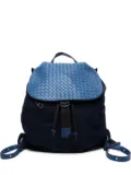 Bottega Veneta Pre-Owned 2012-2024 Intrecciato leather backpack - Blue
