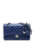 CHANEL Pre-Owned 2011 medium Classic Double Flap shoulder bag - Blue