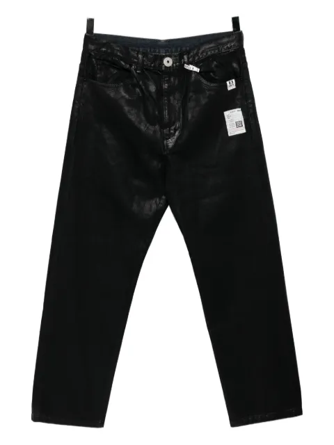 Maison MIHARA YASUHIRO two-tone coated jeans