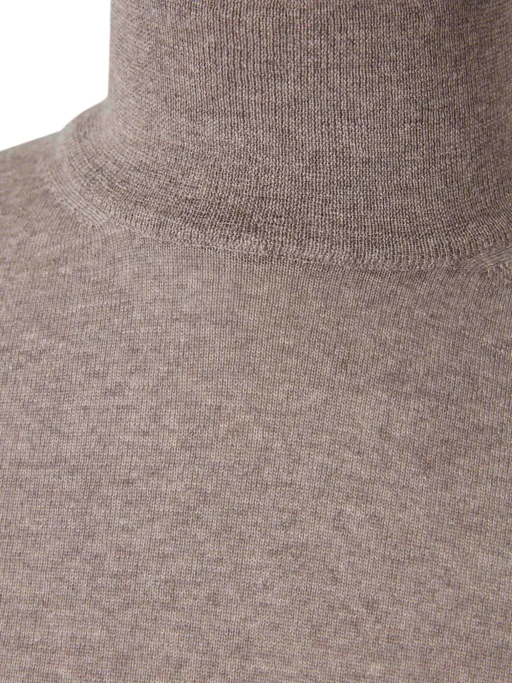 Canali Trui met hoge hals Beige
