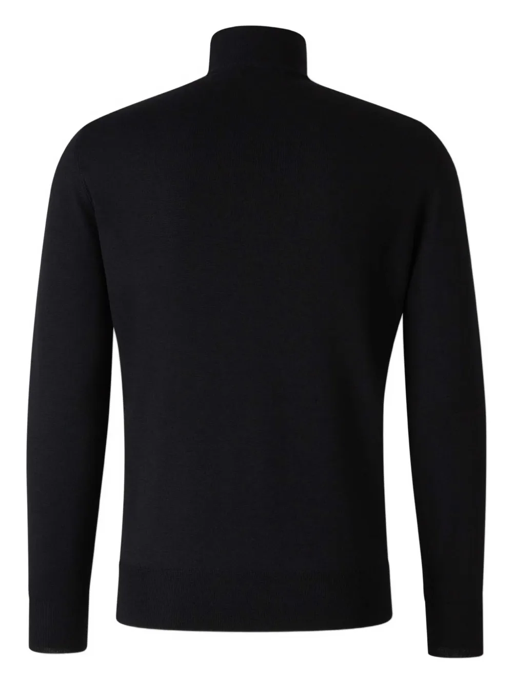 Canali Trui met hoge hals - Zwart